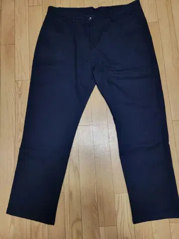 네이비 치노 팬츠 코튼제