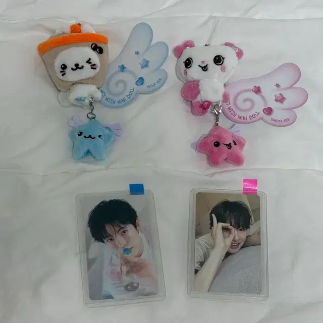 일괄) 위시 응원봉키링 미니돌 버블냥,팡 판매합니다.