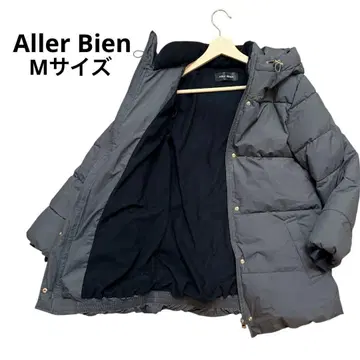 아라빈 미세스 엘레강스 그레이 다운 자켓 후드 부착 M 사이즈