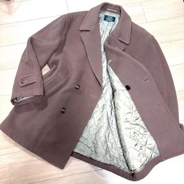 뉴요커 체스터 코트 빅 사이즈 브라운 L 사이즈 울 라무