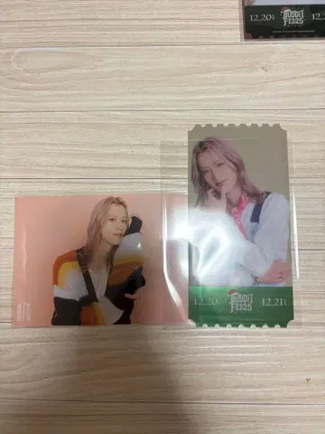 BUDDiiS MORRIE 클리어 브로마이드 티켓 #035