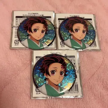 점프 페스타 jf 귀멸의 칼날 카마도 탄지로 캔뱃지 애니플렉스