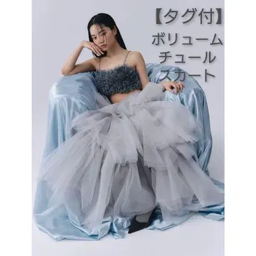 [택 포함] eimy istoire 볼륨 튤 스커트