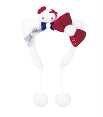 헬로키티 머리띠 귀 모양 크리스마스