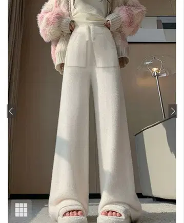 [ 새상품 ] GRL 페더얀 니트 팬츠