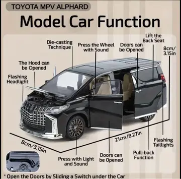 도요타 알파드 미니카 모델카