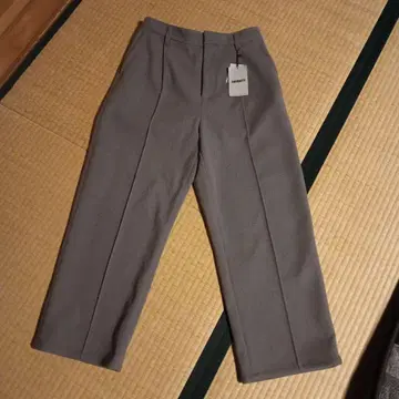 ADAMASTE 와이드 팬츠 사이즈 M 플리스 원단 그레이지