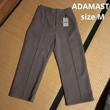 ADAMASTE 와이드 팬츠 사이즈 M 플리스 원단 그레이지 미사용