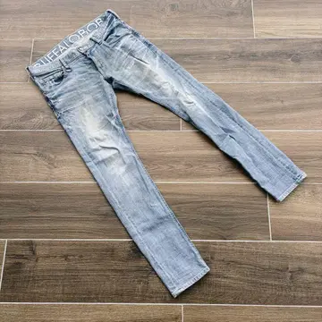 BUFFALO BOBS 스키니 데님 라이트 블루