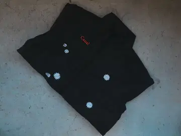 온시 님 자수 패딩 블루종