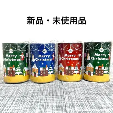 크리스마스 패턴 저금통 연필꽂이 크리스마스 선물