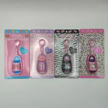 헬로키티 미니 샌들 키링 키티 헤이세이 레트로 풀컴프