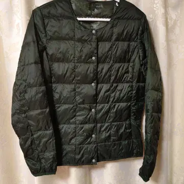 TAION 다크 그린 다운 자켓 L