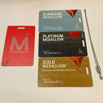 델타항공 밀리언마일러 택 세트