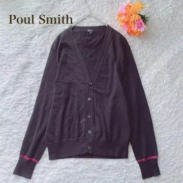 폴스미스 [ M ] 블랙 긴팔 캐주얼 심플 가디건