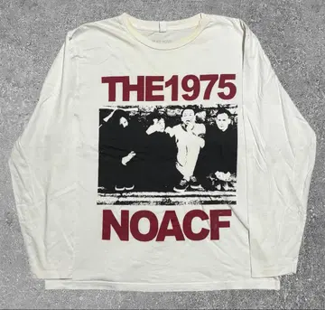 THE 1975 NOACF 롱 T 긴팔 화이트 L 밴 T