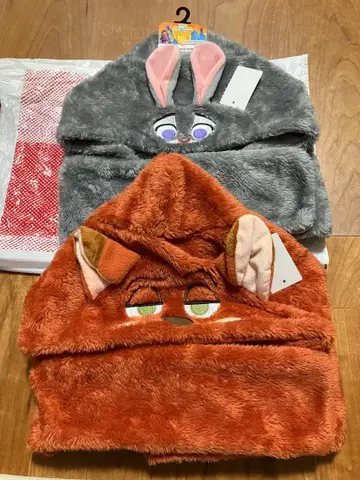 주토피아 시마무라 후드 티펫 머플러