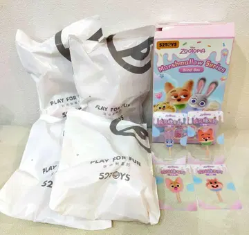 주토피아 마쉬멜로우 시리즈 플로키 블라인드 박스 닉 주디