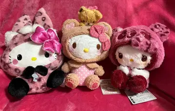헬로키티 봉제 인형 3개
