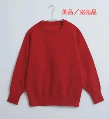 [ 새상품급 ] for/c 포씨 맨투맨 니트 M 사이즈 빨간색 레드