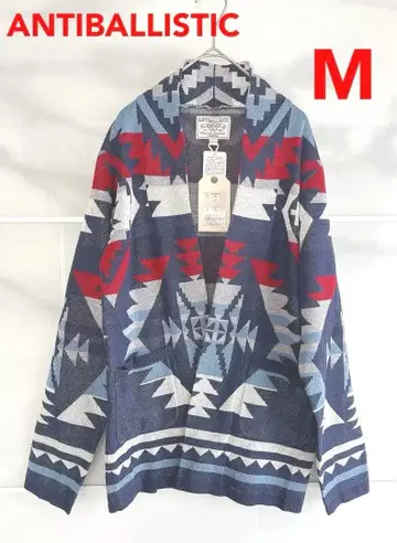 [ 미사용 새상품 ] 안티발리스틱/오르테가 무늬/니트 가디건/M
