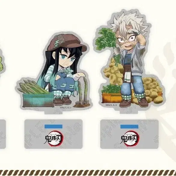 [공구]귀멸의 칼날 귀칼 수확제 아크릴 스탠드 무이치로미츠리사네미아오이