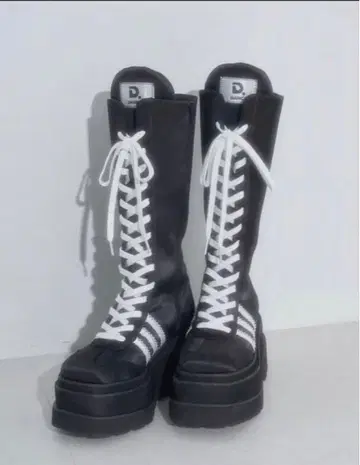 Darich 레이스업 스니커즈 롱 부츠