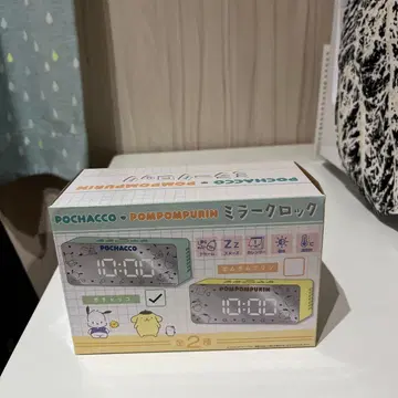 포차코 폼폼푸딩 거울 시계