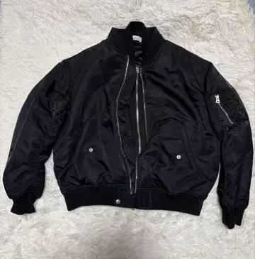 새상품급 라우타시 Lautashi MA-1 블랙 자켓