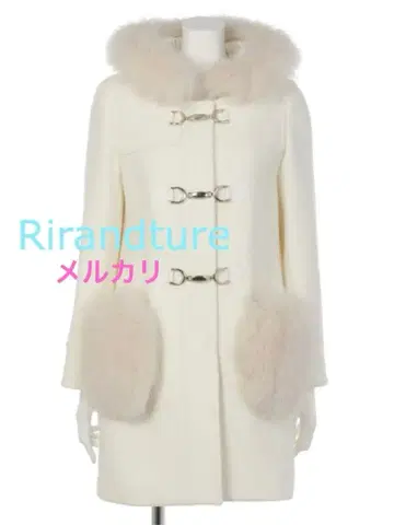 리랜드쳐 포켓 퍼 더플 코트 퍼 비트 더플