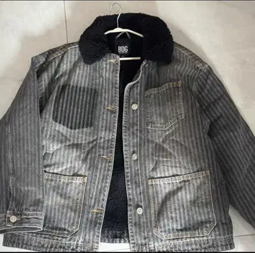 BDG urban outfitters 스트라이프 데님 자켓 M