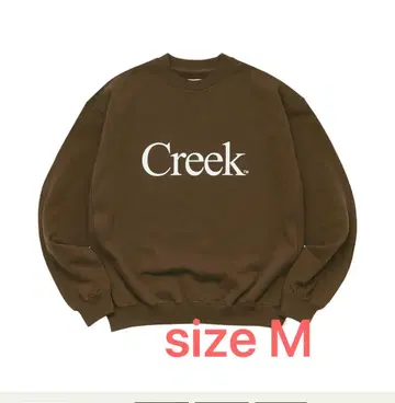 Creek whimsysocks brown 맨투맨 M