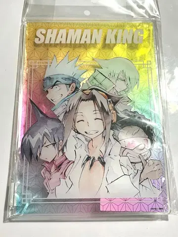 샤먼킹 맨킨 25주년 TSUTAYA A5 아크릴 아트 보드 1