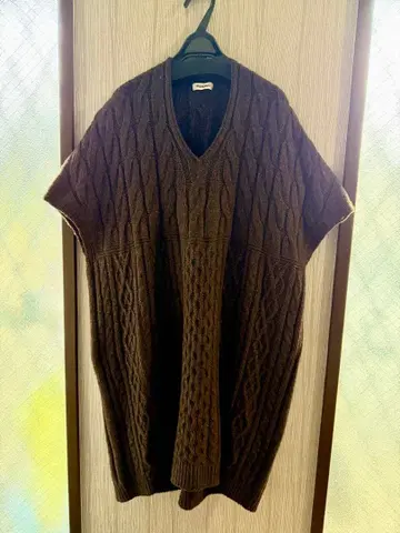 Plantation 플랜테이션 간지 니트 베스트