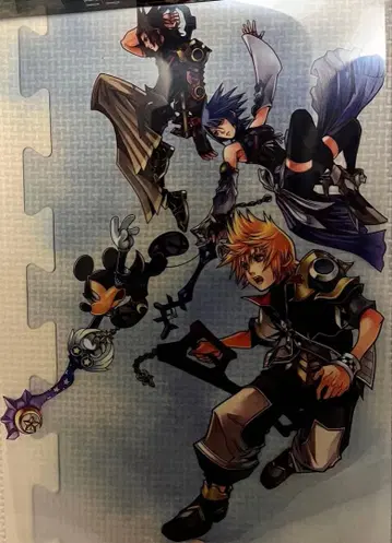 loft 킹덤하츠 mini 클리어 포스터 버스 투 쓰리