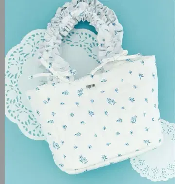 FURFUR 로고 패디드 토트백