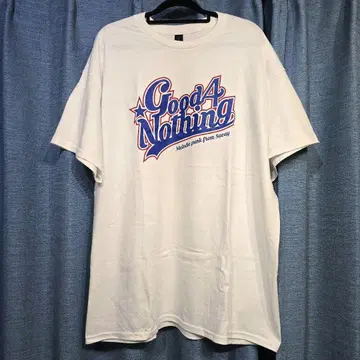 GOOD4NOTHING 밴드 티셔츠 XL 화이트 시착만 한 상품