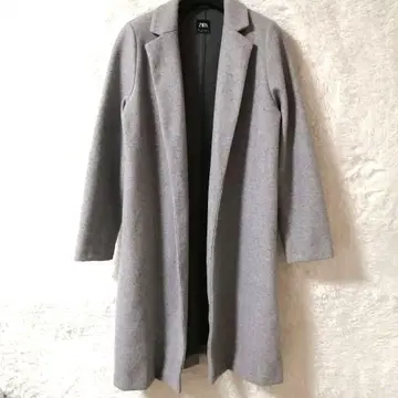 [ ZARA ] 체스터 코트 그레이 L 사이즈