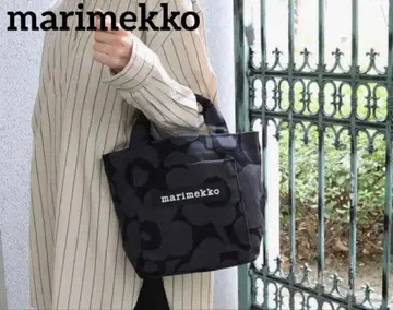 100% 정품 새상품 일본 한정판 마리메꼬 런치백 우니코 토트백