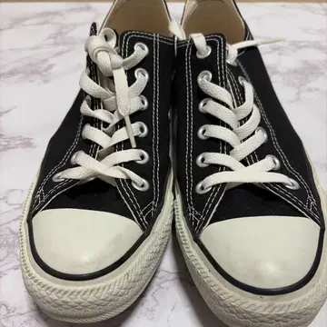 블랙 converse 스니커즈