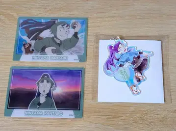 닌타마 란타로 오로라 아크릴 키링 플라스틱 보드 컬렉션 타치바나 센조