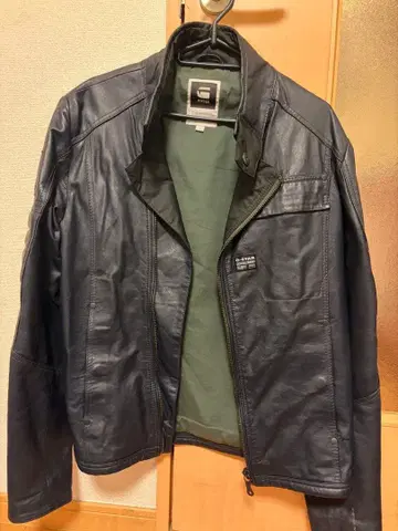 지스타로우 가죽 자켓 사이즈 M