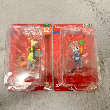 주토피아 주디 닉 세트 오너먼트