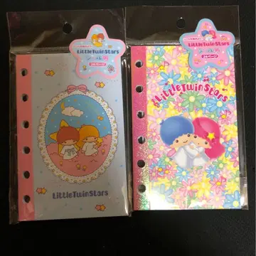 산리오 x SPINNS 리틀트윈스타 씰북 2종류