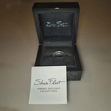 쉴라 프리 925SV 반지 (오검과 파도 무늬)