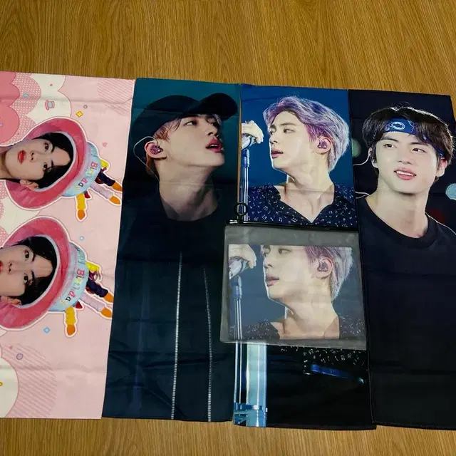 방탄 석진 비공굿 슬로건 및 도록 등 일괄