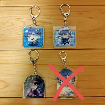 컬러풀 피치 나오키리 아크릴 키링