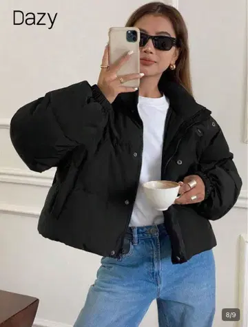 SHEIN 여성용 숏 다운