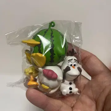 올라프 수박형 피규어 세트