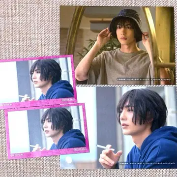 빵 트레이 브로마이드 & 혜택 카드 세트 후지바야시 야스야